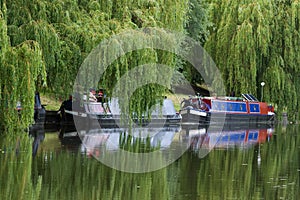 Narrow boat barge photo