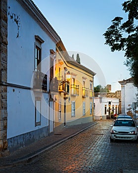 Narrow european street