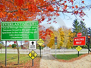 Narrow Gate and Road to Everlasting Life photo