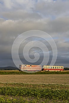 Narrow gauge railway Tremesna ve Slezsku to Osoblaha with 60 year old locomotive