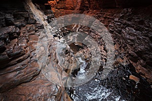 Narrow gorge in West Australia