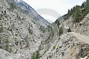 Narrow Hiking Trails to Fairy Meadows and Nanga Parbat Base Camp in Pakistan