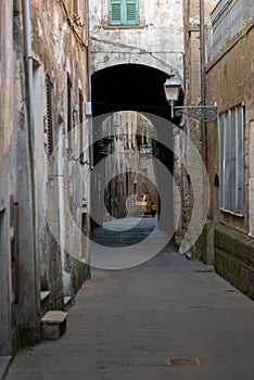 Narrow Italian street