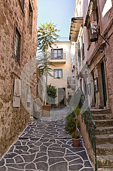 Narrow Lane in Chania, Crete