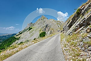Narrow Mountain Road, Montenegro