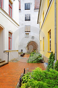 Narrow Riga street