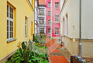 Narrow Riga street