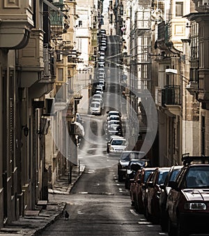 Narrow Road in Senglea Malta
