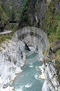 Narrow Roads along the Liwu River, Taiwan