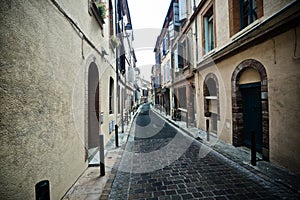 Narrow street photo