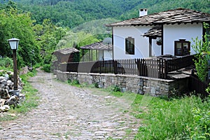 Narrow Street in Bozhentsi Village photo