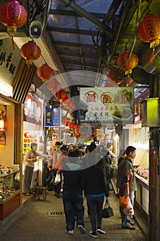 Narrow street in Jiu Fen