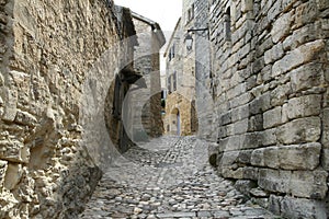 Narrow street of Lacoste