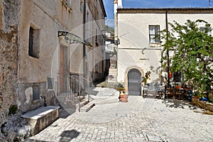 The tourist town of Alvito in the province of Frosinone. photo