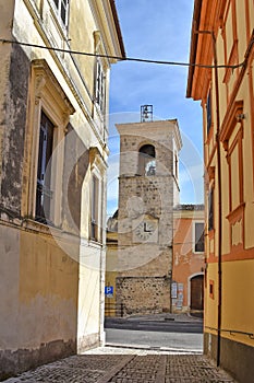 The tourist town of Alvito in the province of Frosinone. photo