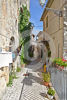 The tourist town of Alvito in the province of Frosinone. photo