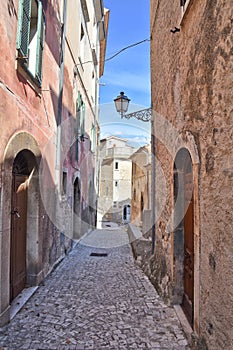 The tourist town of Alvito in the province of Frosinone. photo