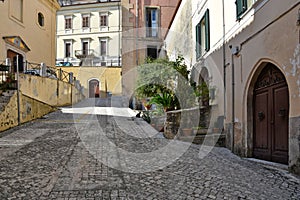 The tourist town of Alvito in the province of Frosinone. photo