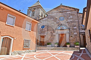 The tourist town of Savignano Irpino in the province of Avellino.