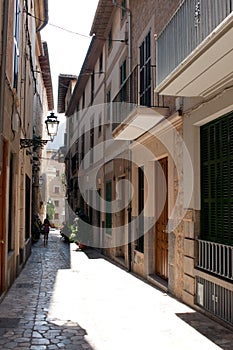 Narrow street of Soller