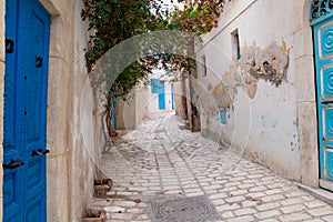 Narrow street in Sousse