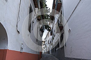 Narrow streets of albaicin
