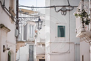 Narrow streets of old town of Martina Franca, photo