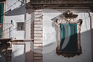 Narrow streets of old town of Martina Franca, photo