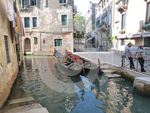 Narrow streets of Venice