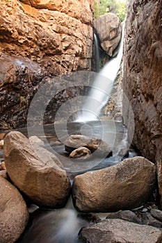 Narrow Water Fall