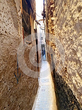 Narrowest street - Fez Medina.