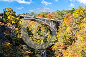 Naruko Gorge Miyagi Tohoku Japan photo