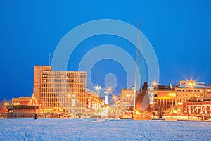 Narvik Town Square Norway