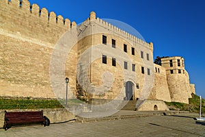 Naryn-Kala fortress gate. Khan`s chancery in Derbent