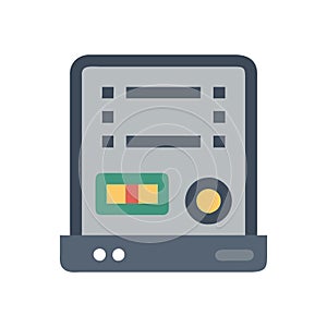 NAS Device Icon for Storage Solutions