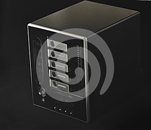 NAS storage for five hard drives