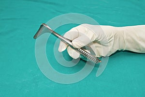 Nasal speculum,surgical instruments photo