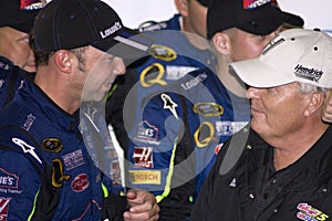 NASCAR Chad Knaus and Rick Hendrick