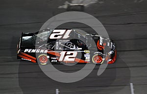 NASCAR - Keselowski at Charlotte Motor Speedway