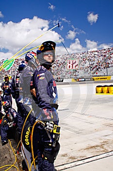 NASCAR - Pit Crew On the Wall