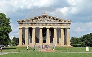 Parthenon Replica at Centennial Park in Nashville Tennessee USA.