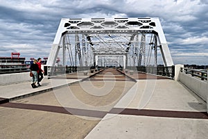 John Seigenthaler Pedestrian Bridge in Nashville Tennessee