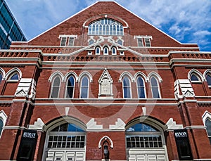 Nashville, TN USA - Ryman Auditorium