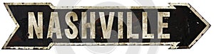 Nashville Vintage Roadsign photo