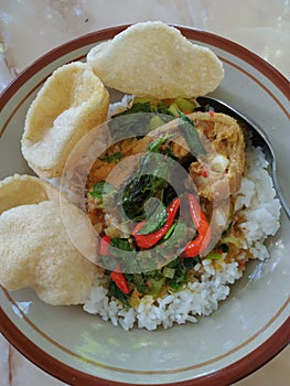 Nasi Ayam Woku