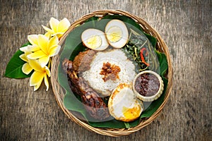 Nasi campur, Indonesian food