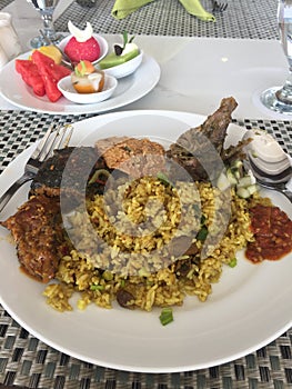 Nasi goreng / fried rice photo