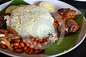 Nasi lemak rice