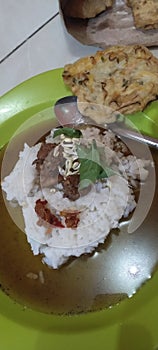 Nasi rawon,Typical culinary delights from Indonesia