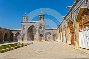 Nasir al-Mulk Mosque inner courtyard